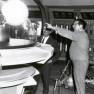 Irwin Allen on the Jupiter 2 set