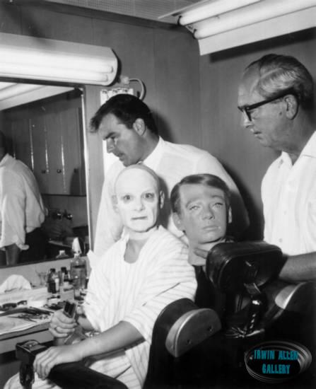 Make-up artists with Bill Mumy