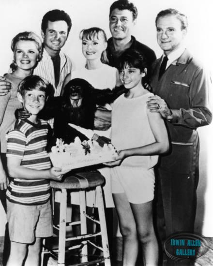 Birthday celebration on the set of Lost in Space