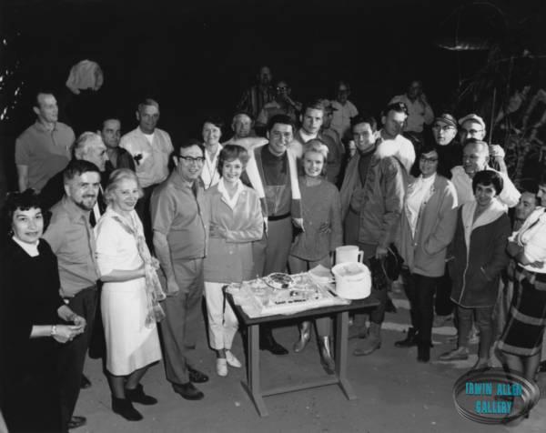Crew Party on Set