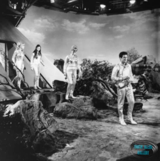 View of Jupiter II set including roof lighting