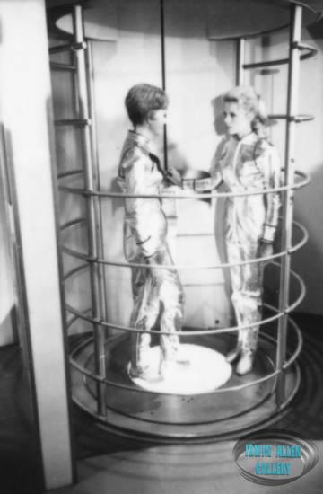 June and Marta in Jupiter 2 Elevator