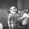 Mark Goddard space suit fitting