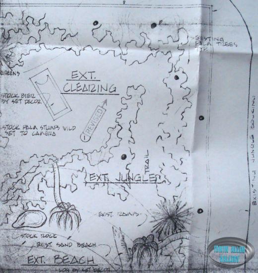 Ext. Beach, Jungle and Clearing