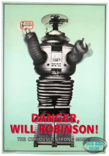 Lost in Space Robot Altoids Sign