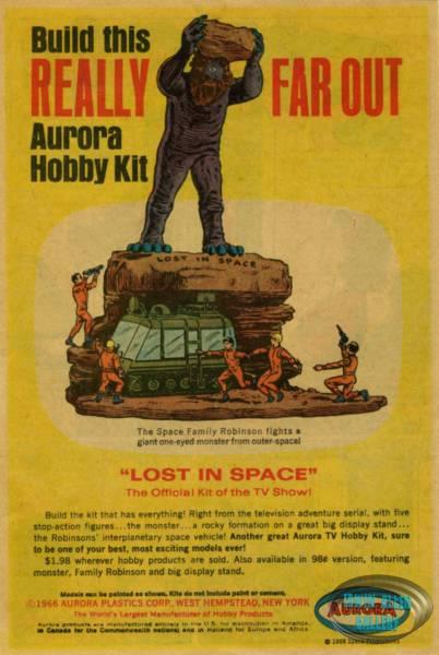 1966 Aurora Cyclops Model Kit