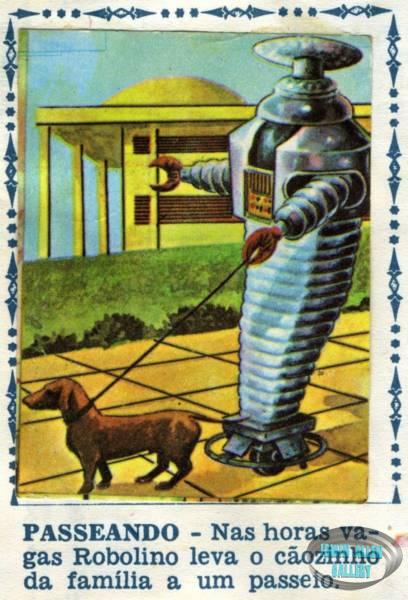 Brazillian Robot Art Sticker