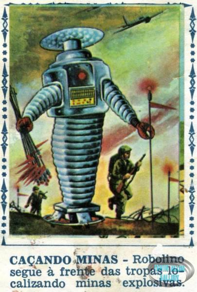 Brazillian Robot Art Sticker