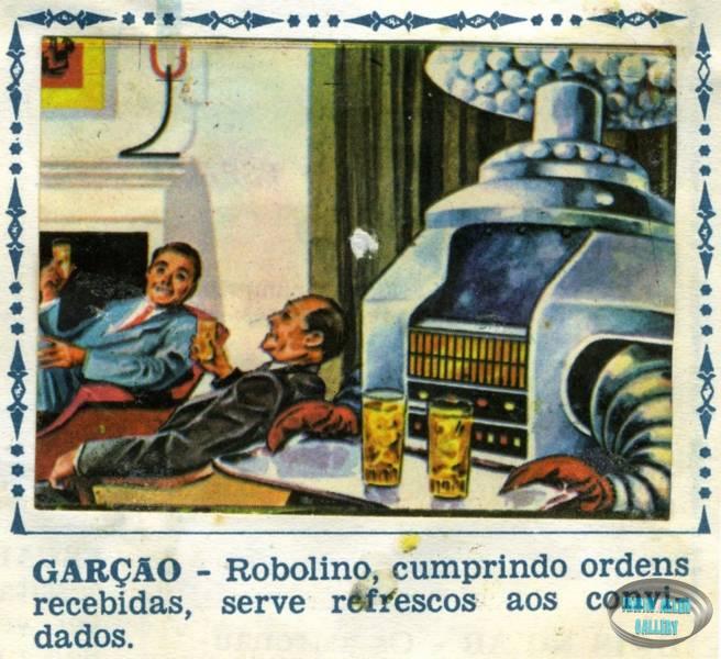 Brazillian Robot Art Sticker