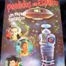 1966 Lost in Space sticker album containing 162 stickers from Lost in Space