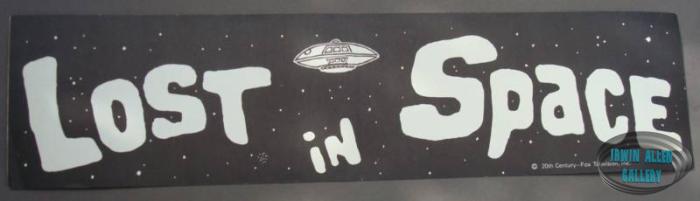 Lost in Space Bumper Sticker