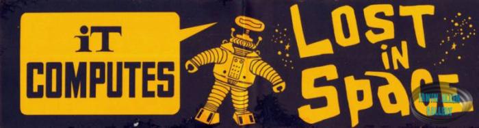 Lost in Space Bumper Sticker