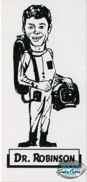 Dr. Robinson Caricature Card