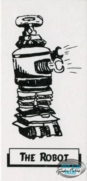 Robot Caricature Card