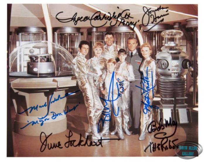 Lost in Space Cast Signed Photo