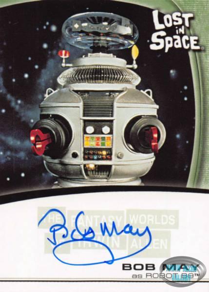 Bob May Autograph Card A5