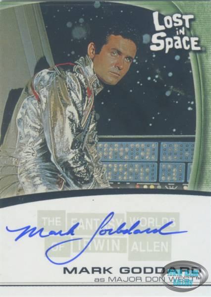 Mark Goddard Autograph Card A12