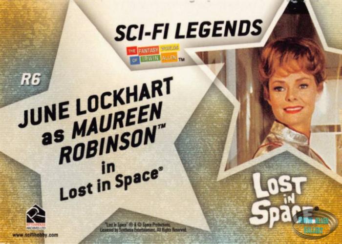 Legends Card Back #R6 June Lockhart