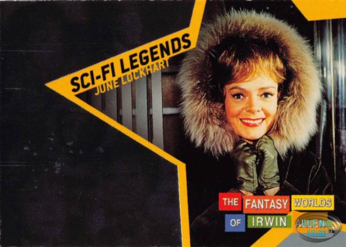 Legends Card #R6 June Lockhart