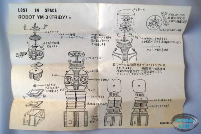 Lost in Space 1/25 Metal Robot Kit