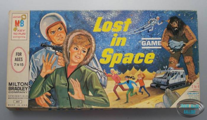 Lost in Space Board Game Box Cover