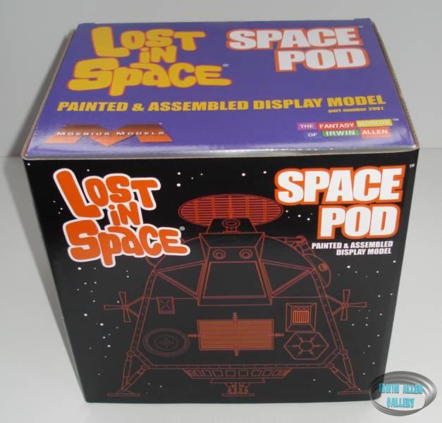 Assembled Space Pod Display Model