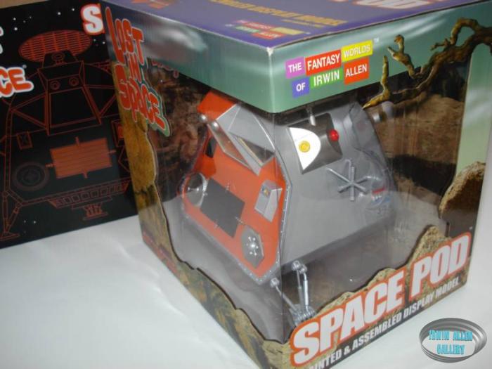 Assembled Space Pod Display Model