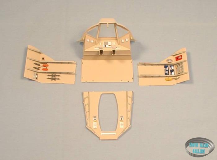 Moebius Space Pod Interior Pieces