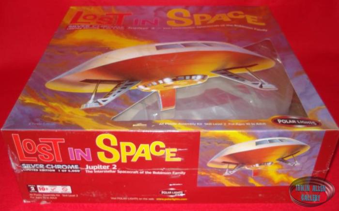 Silver Chrome Jupiter II Model Kit