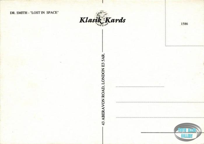 Jonathan Harris Klasik Kards Postcard