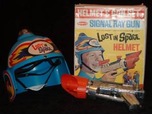 Remco Helmet and Gun