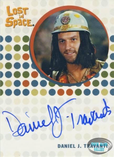 Daniel J Travanti Autograph Card