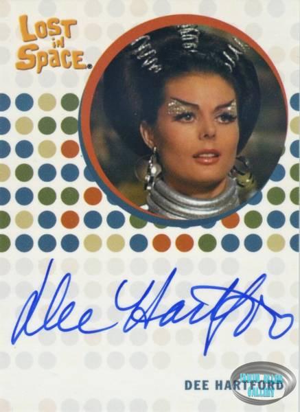 Dee Hartford Autograph Card