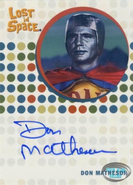 Don Matheson Idak Autograph Card