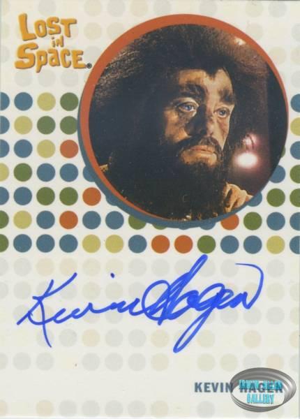 Kevin Hagen Autograph Card