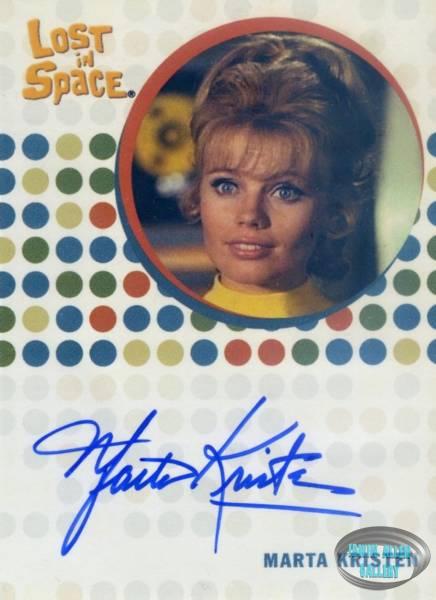 Marta Kristen Autograph Card