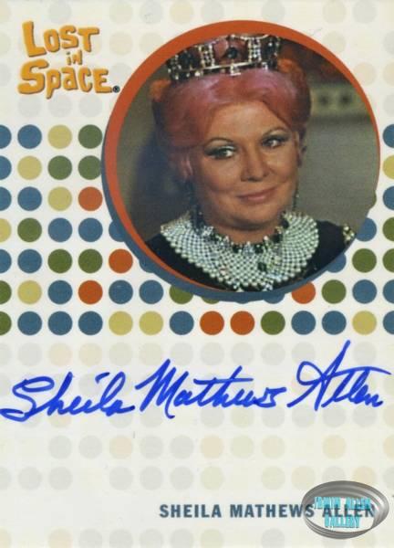 Sheila Allen Aunt Gamma Autograph Card