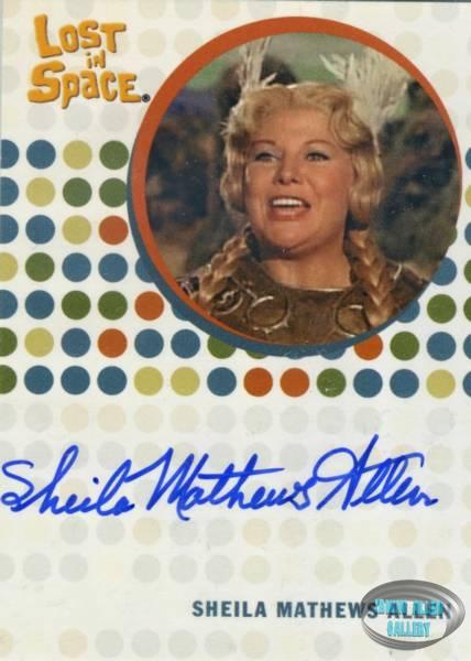 Sheila Allen Brynhilde Autograph Card
