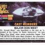 Cast Member Card #C3 Back