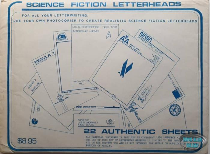 Science Fiction Letterheads