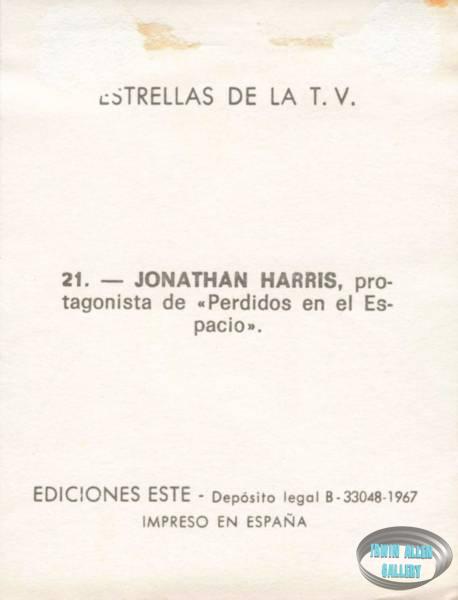 Jonathan Harris  Sticker #21