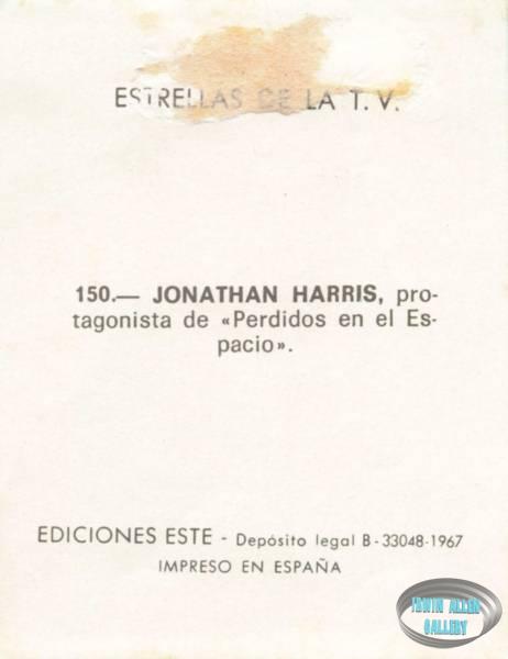Jonathan Harris Sticker #150