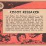 Lost in Space Topps #25 Back