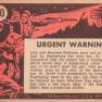 Lost in Space Topps #30 Back