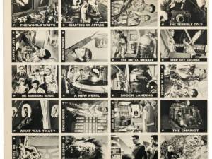 Topps Uncut Card Sheet