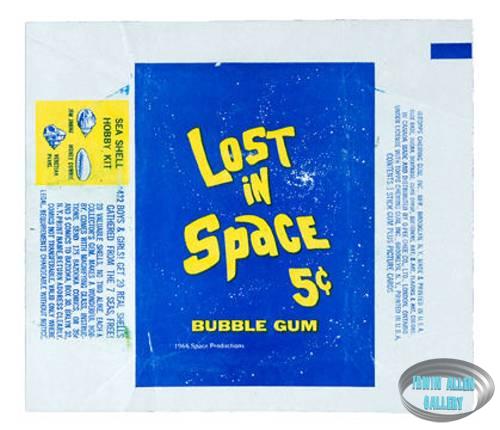Lost in Space Topps Gum Card Wrapper