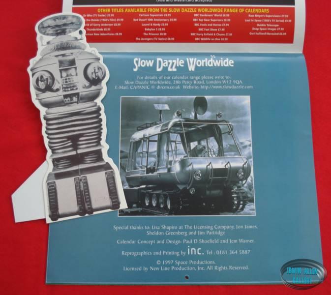 1998 Lost in Space Calendar