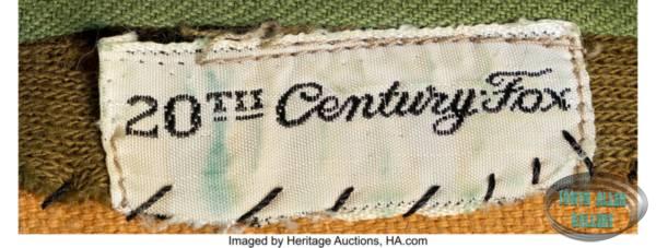 Lost in Space Alien Tunic Label