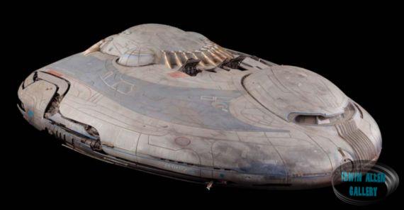 Jupiter 2 Filming Miniature from Lost in Space Movie