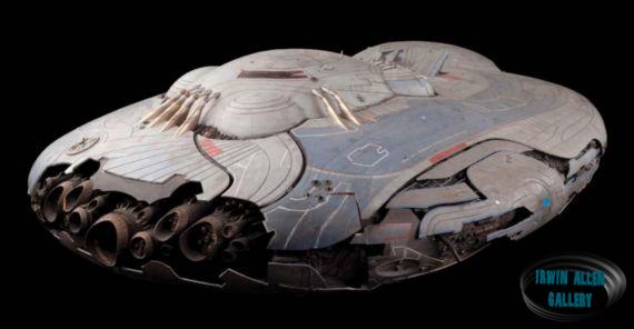 Jupiter 2 Filming Miniature from Lost in Space Movie